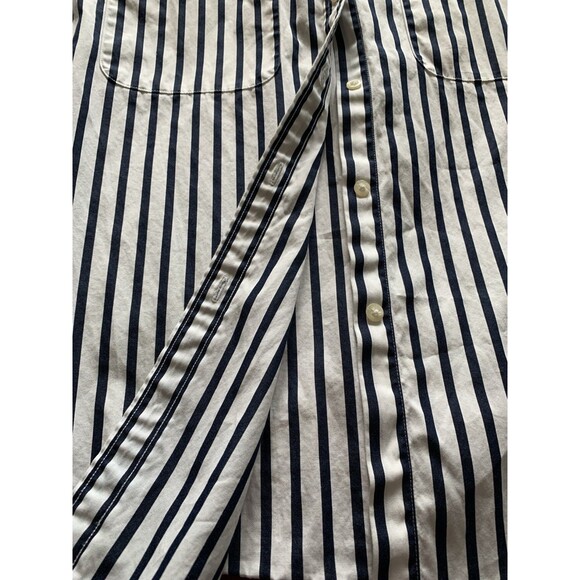 Lauren Ralph Lauren Long Roll-Tab Sleeve Button Front Cotton Shirt. Sz XL - Picture 7 of 10